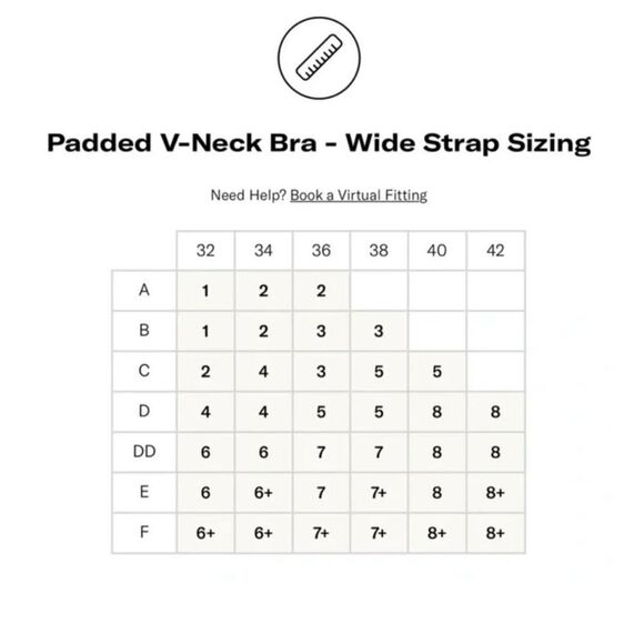 Knix Size 7 Evolution Padded V-Neck Wireless Bra Black Comfort - Picture 7 of 7